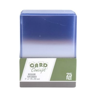Card Concept 3" x 4" Regular Toploaders (Box of 25)