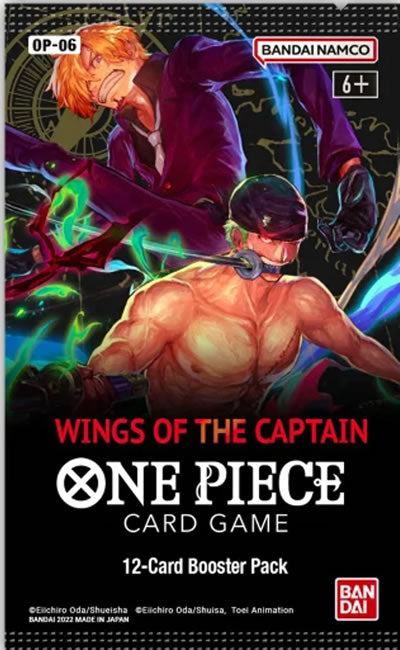 One Piece Card Game: OP-06 Wings of the Captain Booster Box