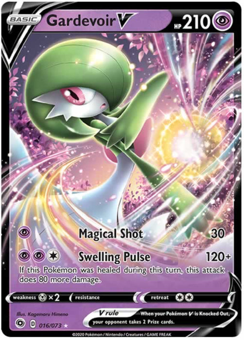 Gardevoir V 016/073 Ultra Rare Pokemon Card (Champions Path)