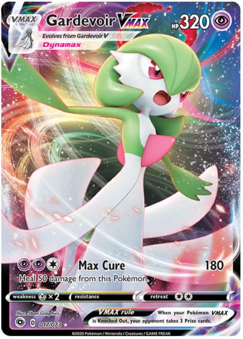 Gardevoir VMAX 017/073 Ultra Rare Pokemon Card (Champions Path)