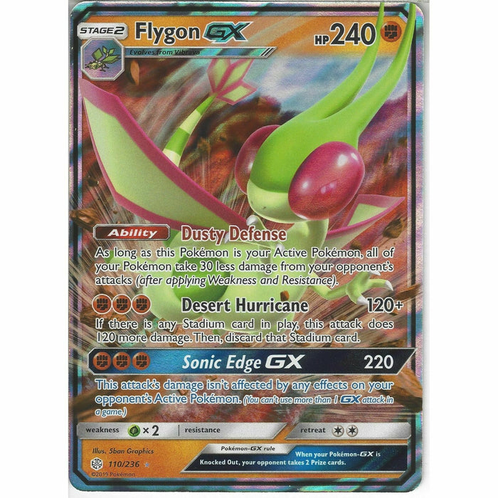 Flygon GX 110/236 Ultra Rare Pokemon Card (Cosmic Eclipse)