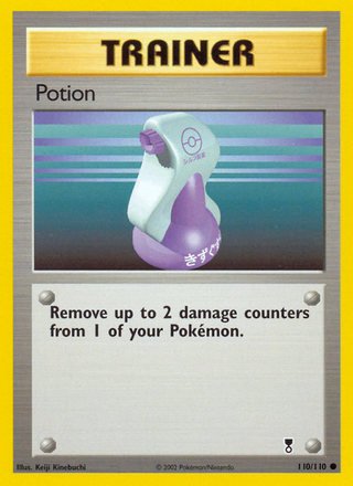 Potion 110/110 Common Pokemon Card (Legendary Collection)