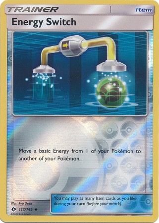 Energy Switch 117/149 Uncommon Trainer Card (Sun & Moon Base Set)