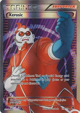 Xerosic 119/119 Ultra Rare Pokemon Card (XY Phantom Forces)