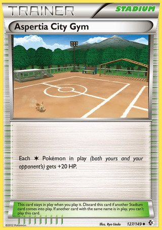 Aspertia City Gym 127/149 Uncommon Pokemon Card (Boundaries Crossed)