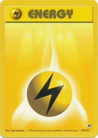 Lightning Energy 130/132 Gym Challenge
