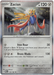 Zacian 136/182 Rare Reverse Holo Pokemon Card (SV04 Paradox Rift)