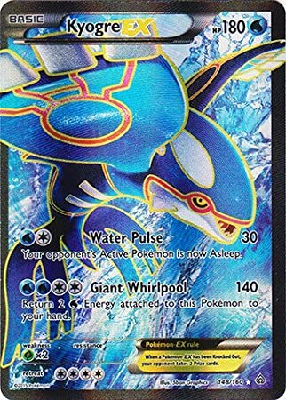 Kyogre EX 148/160 Ultra Rare Pokemon Card (XY Primal Clash)