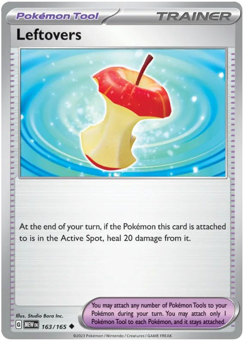 Leftovers 163/165 Uncommon Pokemon Card (Pokemon SV 151)