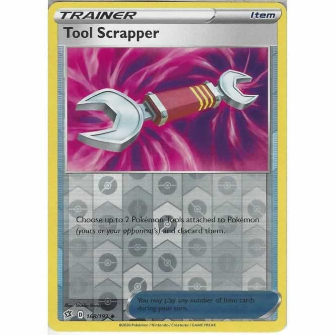 Tool Scrapper 168/192 Pokemon Card (SWSH Rebel Clash)
