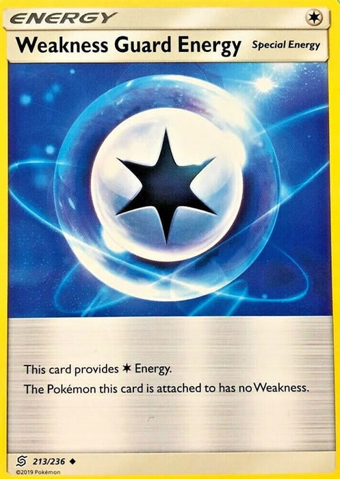 Weakness Guard Energy 213/236 Uncommon Pokemon Card (Unified Minds)