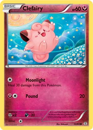 Clefairy 50/83 Common Pokemon Card (Generations)