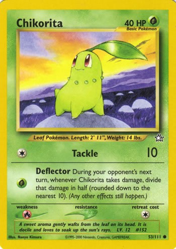 Chikorita 53/111 Uncommon Pokemon Card (Neo Genesis)