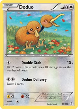 Doduo 55/83 Common Pokemon Card (Generations)
