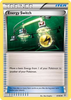Energy Switch 61/83 Uncommon Pokemon Card (Generations)