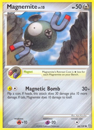 Magnemite 66/100 Common Pokemon Card (Stormfront)