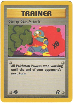 Goop Gas Attack 78/82 Common Pokemon Card (Team Rocket)