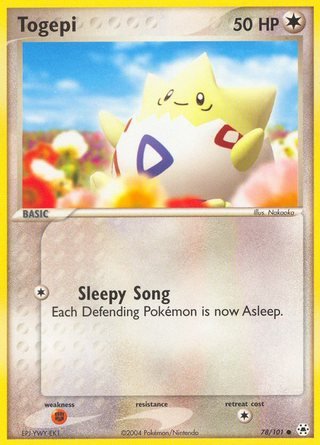 Togepi 78/101 Common Pokemon Card (EX Hidden Legends)