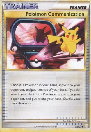 Pokemon Communication 98/123 Uncommon Pokemon Card (HeartGold & SoulSilver)