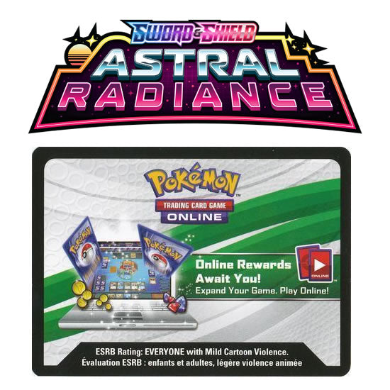 Pokemon Sword & Shield Astral Radiance Online Booster Code - Instant Delivery
