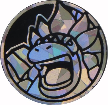 Official Pokemon Coin - Mega Camerupt Silver Coin