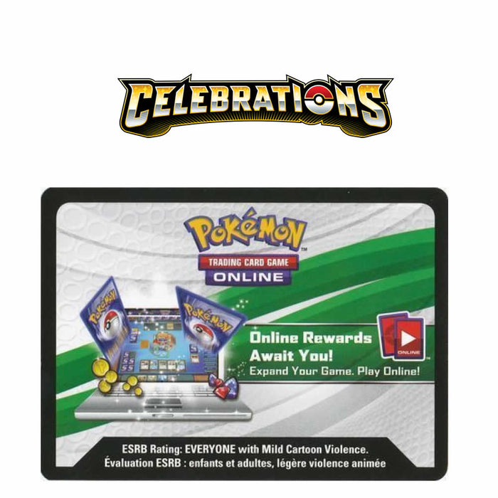Pokemon Celebrations Online Booster Code - Instant Delivery