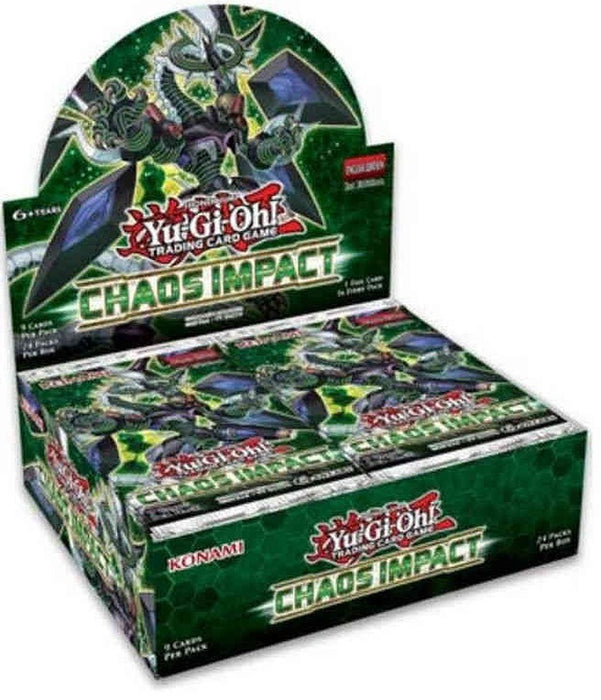 Yu-Gi-Oh! Chaos Impact 1st Edition Booster Box (24 Sealed Packs)