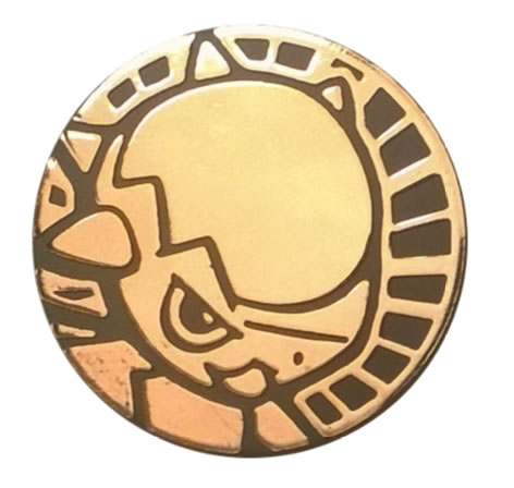 Official Pokemon Coin - Cranidos Bronze Coin (Small)