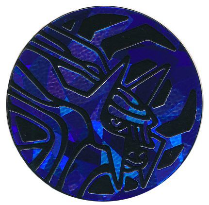 Official Pokemon Coin - Dialga Shiny Blue Coin
