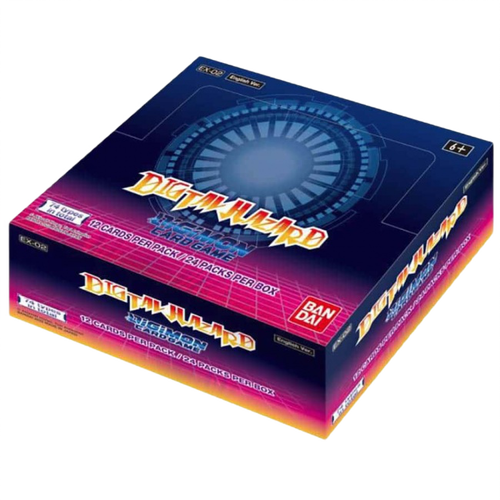 Digimon Card Game: Digital Hazard Booster Box EX-02 (24 Booster Packs)