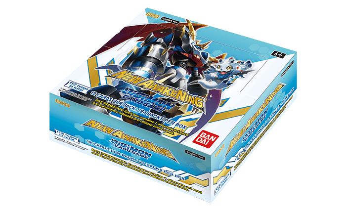 Digimon Trading Card Game: New Awakening Booster Box BT08 (24 Booster Packs)