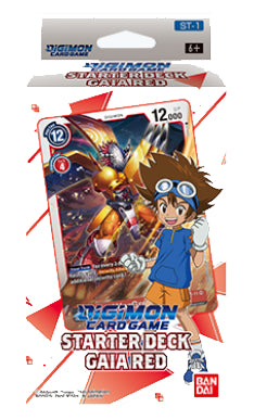 Digimon Card Game: Starter Deck- Gaia Red ST-1