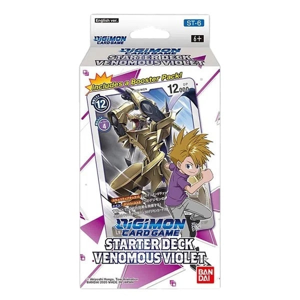 Digimon Card Game: Starter Deck - Venomous Violet ST-6