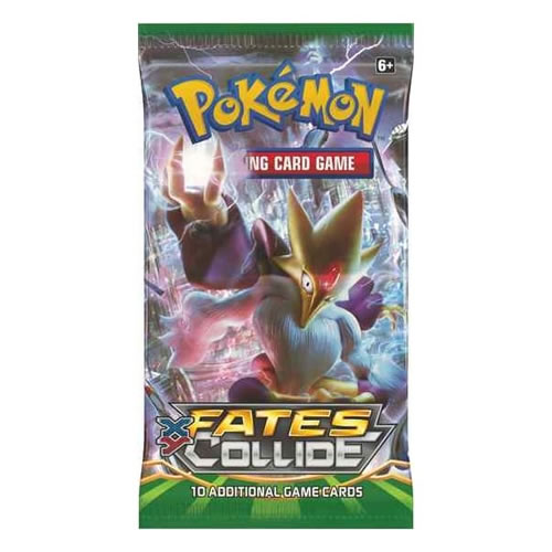 Pokemon XY: Fates Collide Booster Pack (10 Cards)