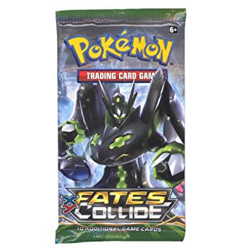 Pokemon XY: Fates Collide Booster Pack (10 Cards)