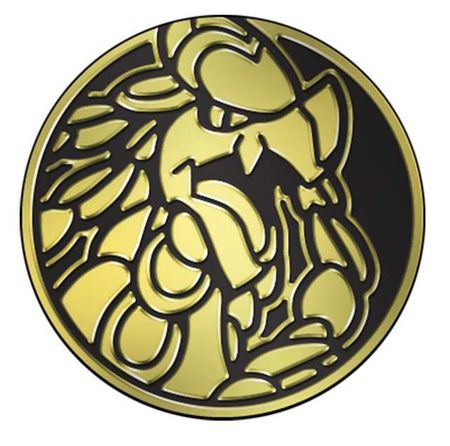Official Pokemon Coin - Kommo-o Gold Coin