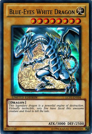 Blue-Eyes White Dragon LC01-EN004 Limited Edition (YGO Legendary Collection)