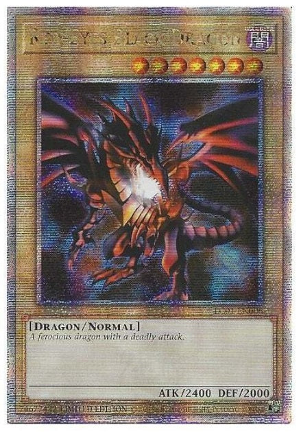 LC01-EN006 Red-Eyes Black Dragon Quarter Century Secret Rare (Yu-Gi-Oh! 25th Anniversary)