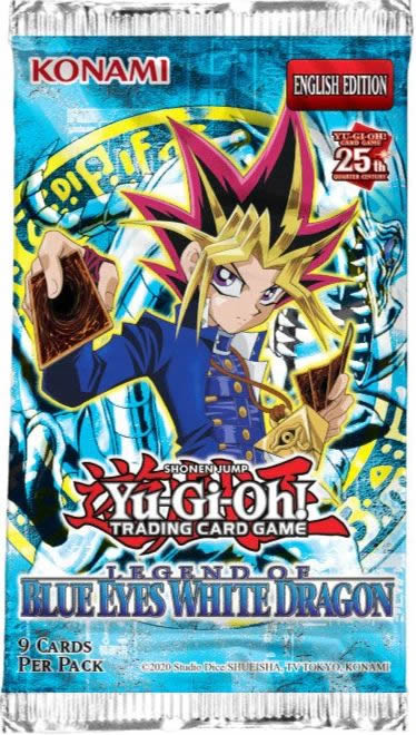 Yu-Gi-Oh! Legend of Blue-Eyes White Dragon Booster Pack (YGO 25th Anniversary)