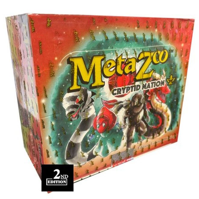 MetaZoo TCG: Cryptid Nation 2nd Edition Booster Display Box (36 packs)