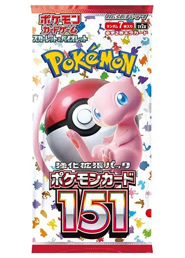 Pokemon TCG Scarlet & Violet 151 Booster Pack (Japanese)