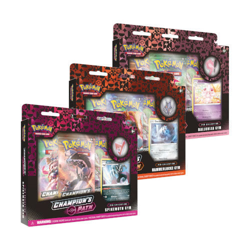 Pokemon Champion's Path Pin Collections Triple Pack - Ballonlea, Spikemuth and Hammerlocke Gyms