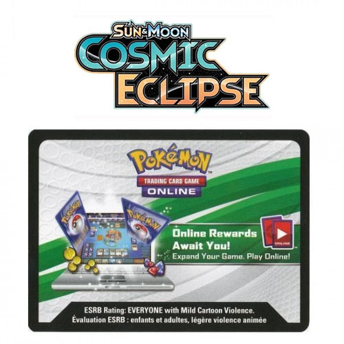 Pokemon Sun & Moon: Cosmic Eclipse Online Booster Code