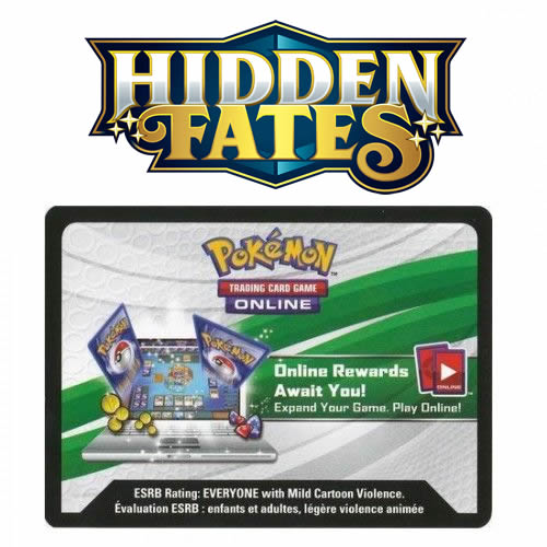 Pokemon Hidden Fates Online Booster Code - Instant Delivery