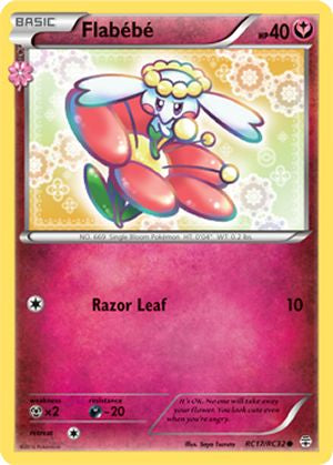 Flabébé RC17/RC32 Common Pokemon Card (Generations RC)