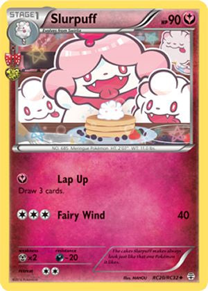 Slurpuff RC20/RC32 Uncommon Pokemon Card (Generations RC)