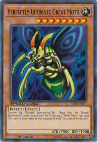 Perfectly Ultimate Great Moth STP2-EN002 Ultra Rare Yu-Gi-Oh! Card (SD Tournament Pack 2)