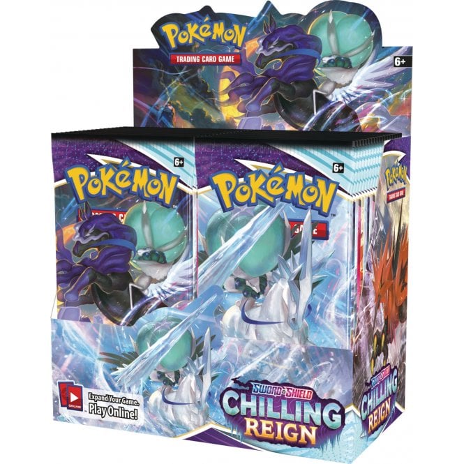 Pokemon SWSH6 Chilling Reign Booster Box (36 Booster Packs)