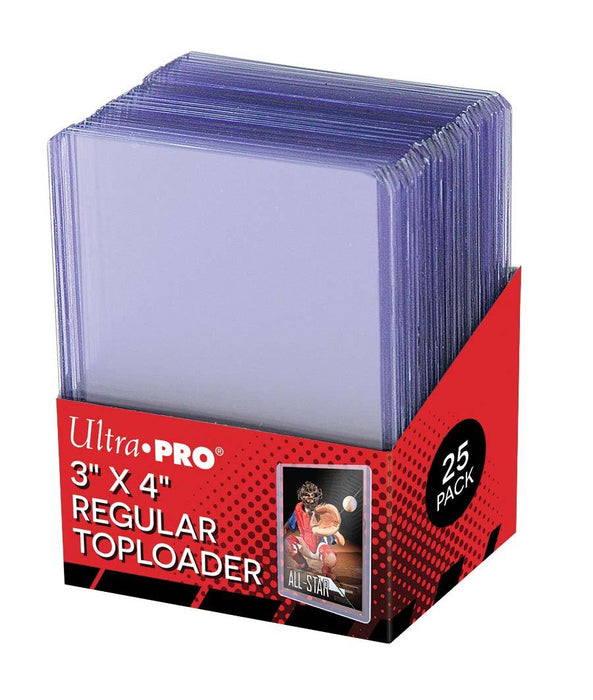 Ultra Pro 3" x 4" Regular Toploaders (25 Pack)