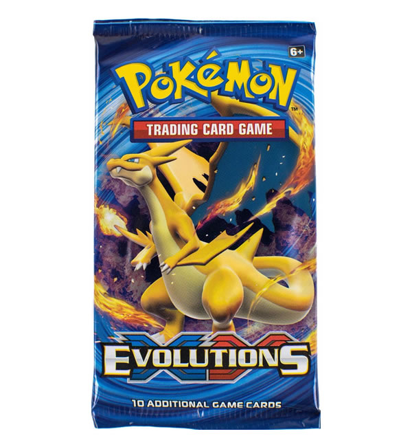 Pokemon XY: Evolutions Booster Pack (10 Cards)